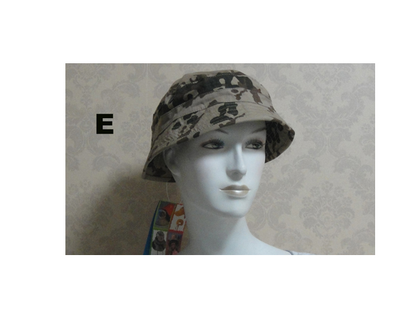 WKGL1302   Camo Fishing hat.