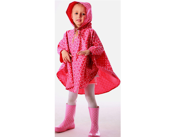 WKGL9011  Kid's raincoat.