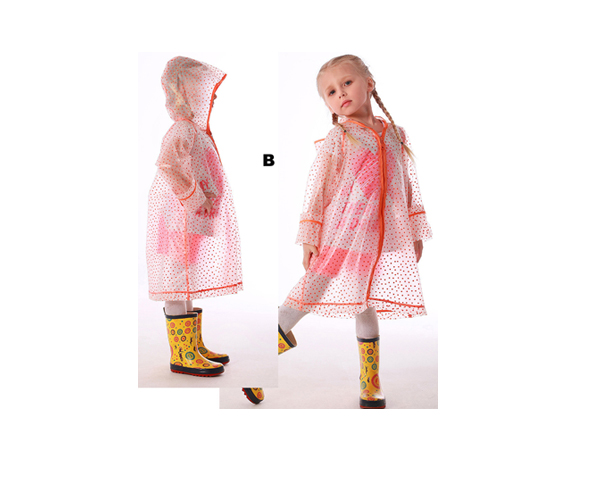 WKGL9012  Kid's raincoat.