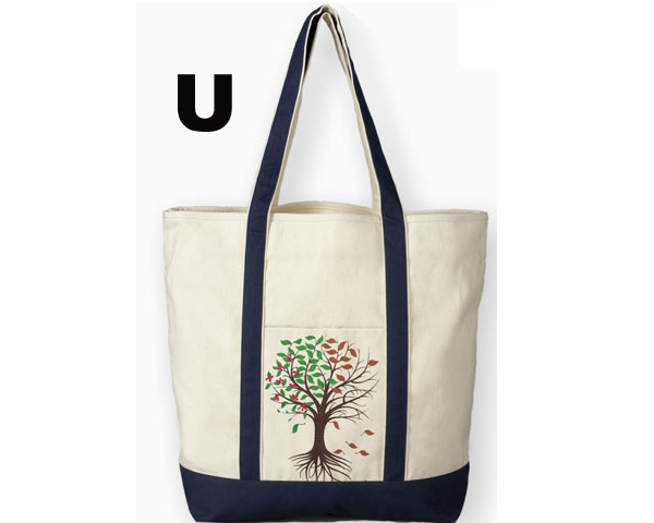 WKGL2203A   Cotton / Canvas bag.