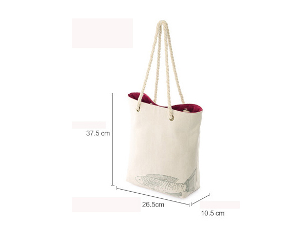 WKGL2203C   Canvas bag.