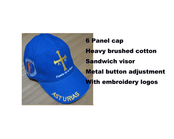 WKGL1021  6 Panel cap