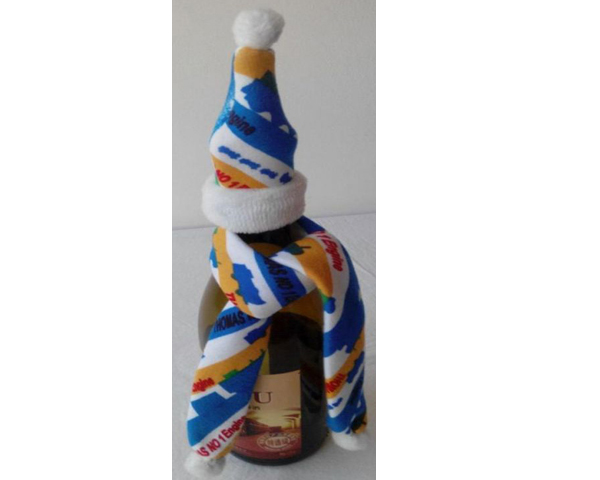 WKGL7012  Bottle topper hat.